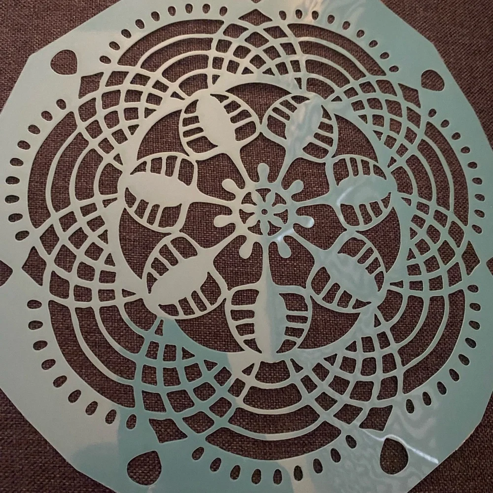 Martha Stewart lace design stencils